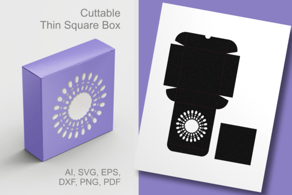 Decorative Round Frame Window Square Box: A Versatile Packaging Solution