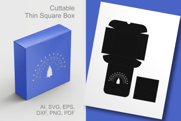 Elevating Handmade Gifting with the Pine Tree Under Stars Square Gift Box