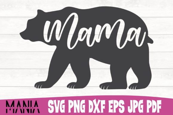Evaluating the Mama Bear Svg Cut File Design for Professional Crafting