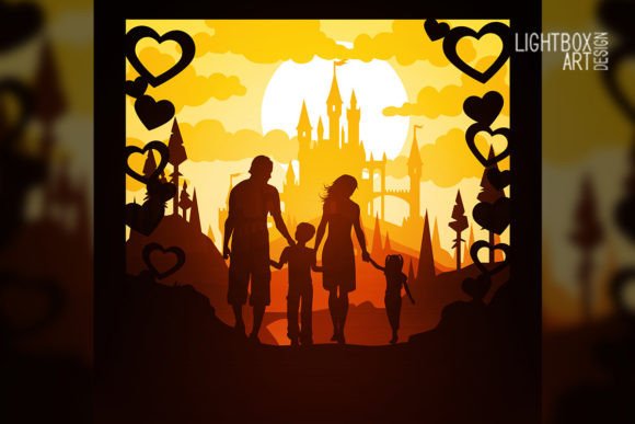 Family Lightbox: Bringing Layered Paper Art to Life at Home