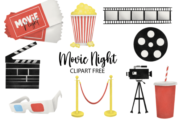 Movie Night Clipart Free: Creative Assets for Your Next Cinema Experience