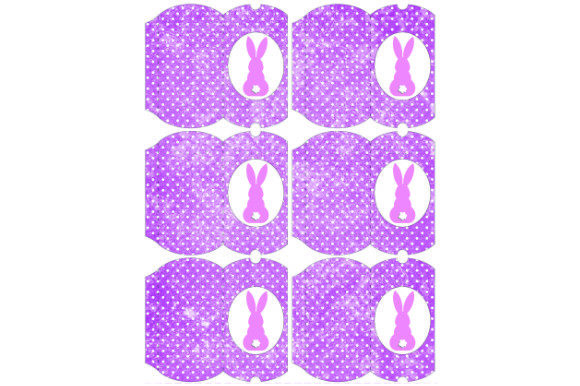 Pillow Boxes Bunny D.15: Printable Gift Packaging